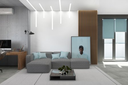Дизайн 2-комнатной квартиры ЖК Smart Plaza